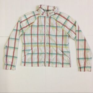 Hurley Womens White Hoodie Jacket